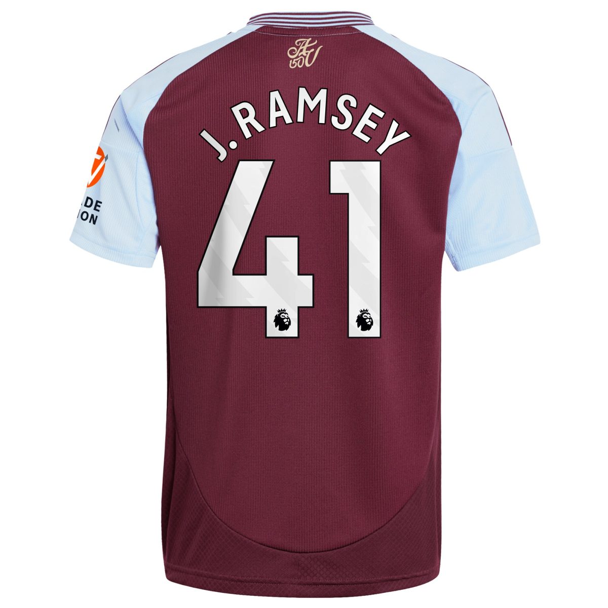 aston villa adidas home shirt 2024-25 with j. ramsey 41 printing Collection | Aston Villa Shirts and Official Gear