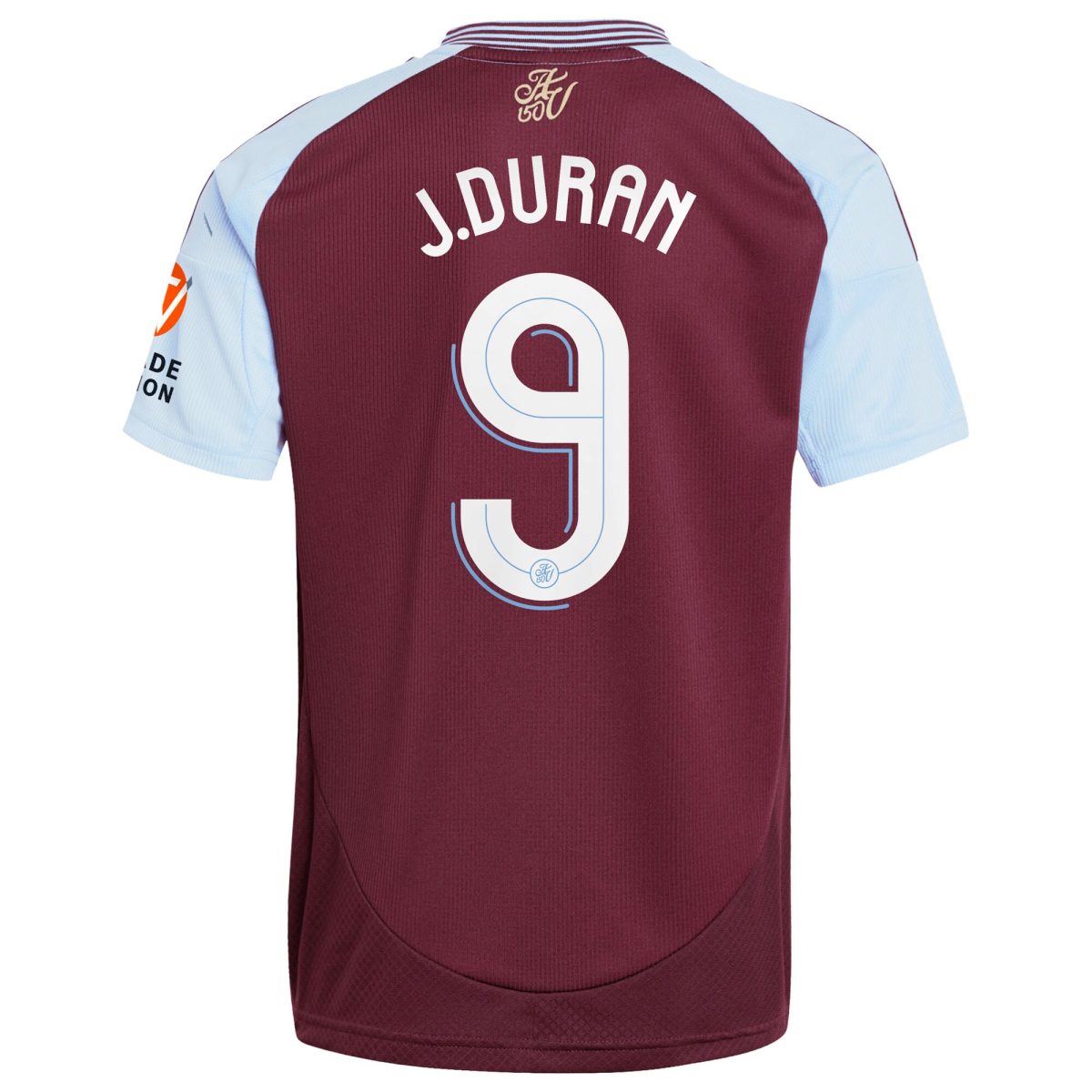 aston villa adidas home shirt 2024-25 with j.duran 9 cup printing Collection | Aston Villa Shirts and Official Gear
