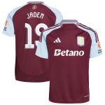 aston villa adidas home shirt 2024-25 with jaden 19 cup printing Collection | Aston Villa Shirts and Official Gear