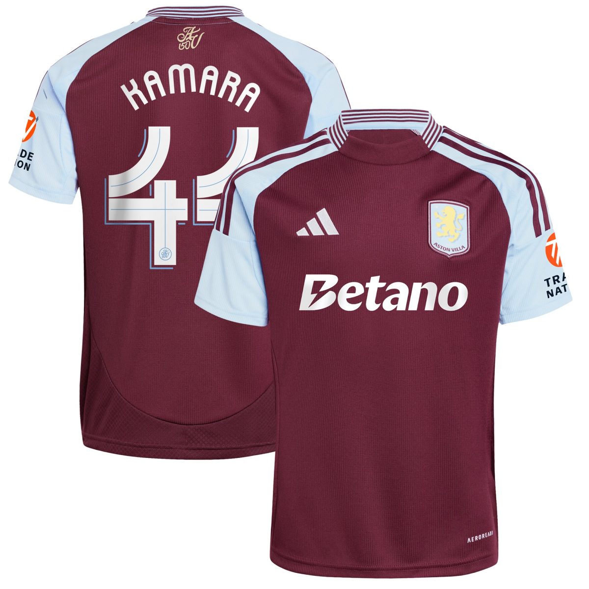 aston villa adidas home shirt 2024-25 with kamara 44 cup printing Collection | Aston Villa Shirts and Official Gear