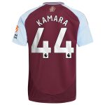 aston villa adidas home shirt 2024-25 with kamara 44 printing Collection | Aston Villa Shirts and Official Gear