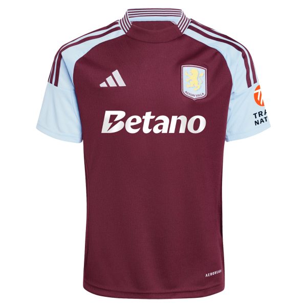 aston villa adidas home shirt 2024-25 with kearns 7 cup printing Collection | Aston Villa Shirts and Official Gear