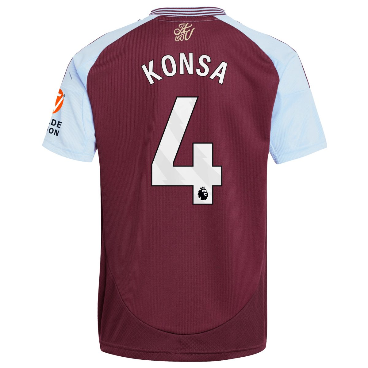 aston villa adidas home shirt 2024-25 with konsa 4 printing Collection | Aston Villa Shirts and Official Gear