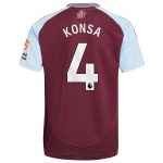 aston villa adidas home shirt 2024-25 with konsa 4 printing Collection | Aston Villa Shirts and Official Gear