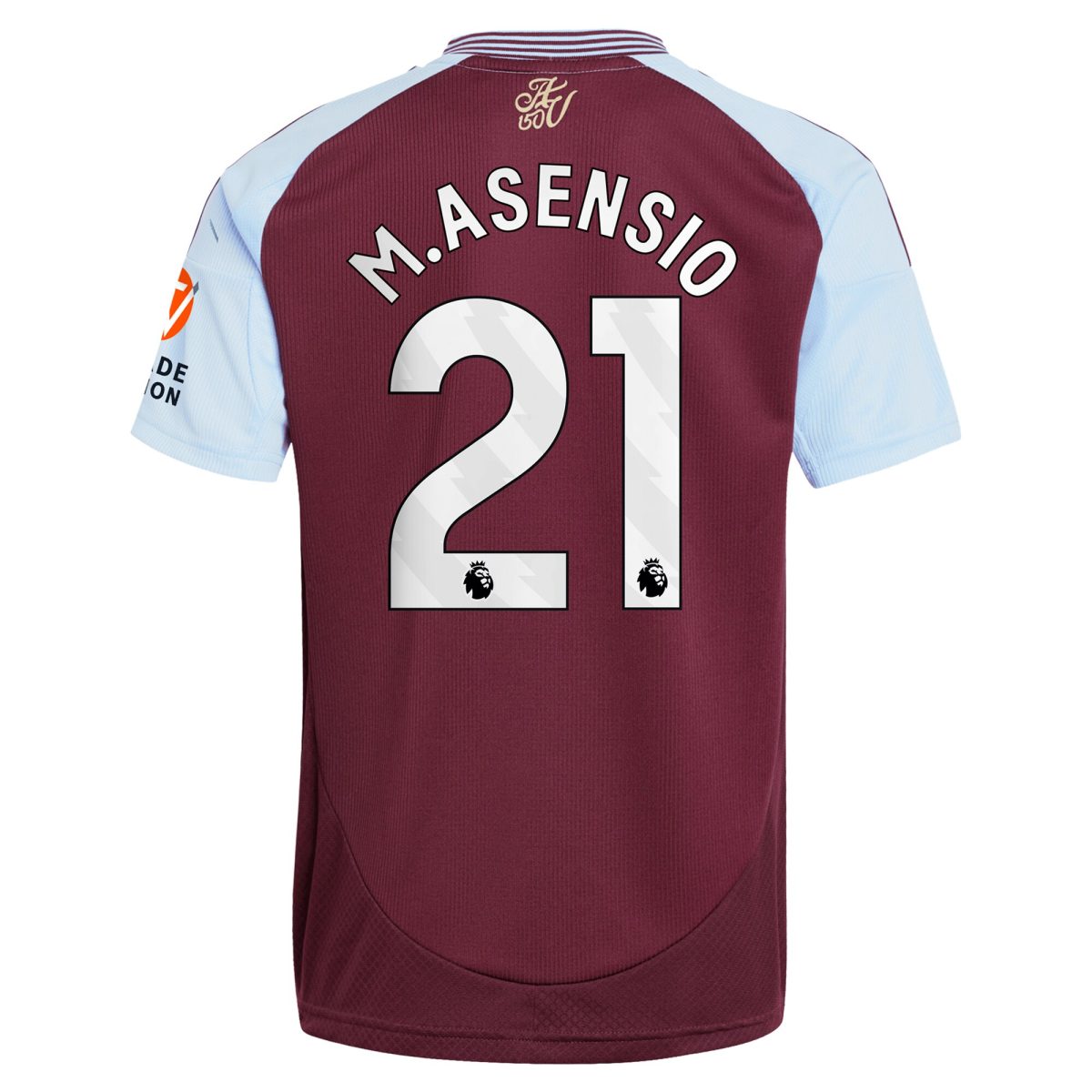 aston villa adidas home shirt 2024-25 with m.asensio 21 printing Collection | Aston Villa Shirts and Official Gear