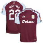 aston villa adidas home shirt 2024-25 with maatsen 22 cup printing Collection | Aston Villa Shirts and Official Gear