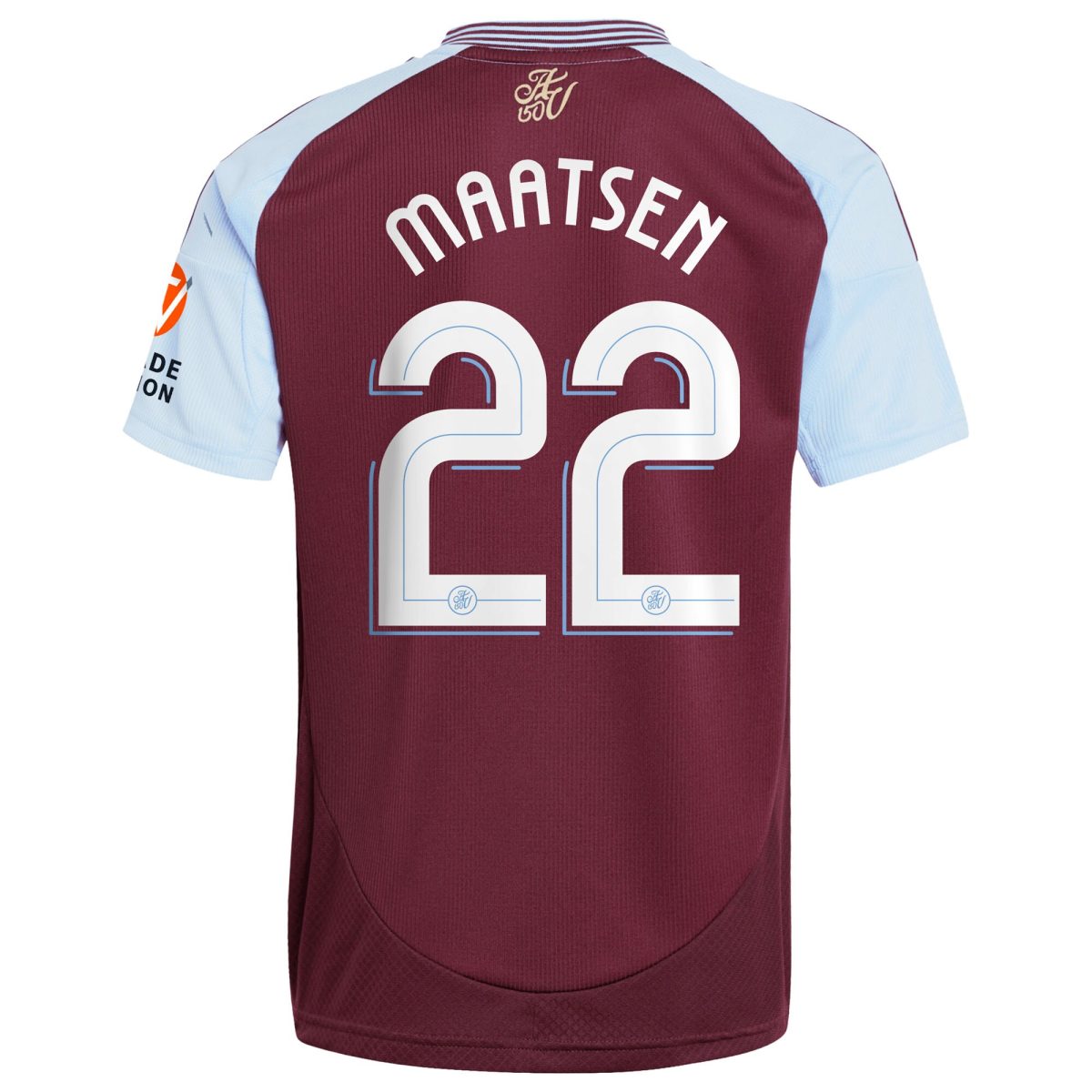 aston villa adidas home shirt 2024-25 with maatsen 22 cup printing Collection | Aston Villa Shirts and Official Gear