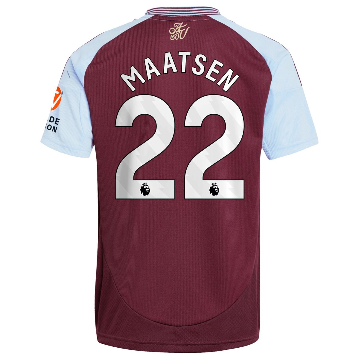 aston villa adidas home shirt 2024-25 with maatsen 22 printing Collection | Aston Villa Shirts and Official Gear
