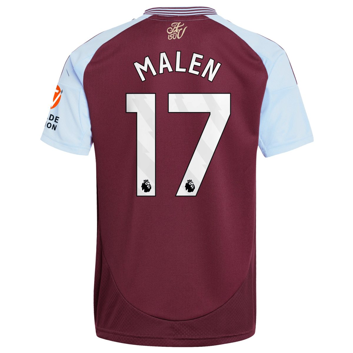 aston villa adidas home shirt 2024-25 with malen 17 printing Collection | Aston Villa Shirts and Official Gear