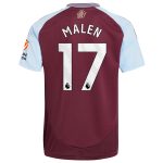 aston villa adidas home shirt 2024-25 with malen 17 printing Collection | Aston Villa Shirts and Official Gear