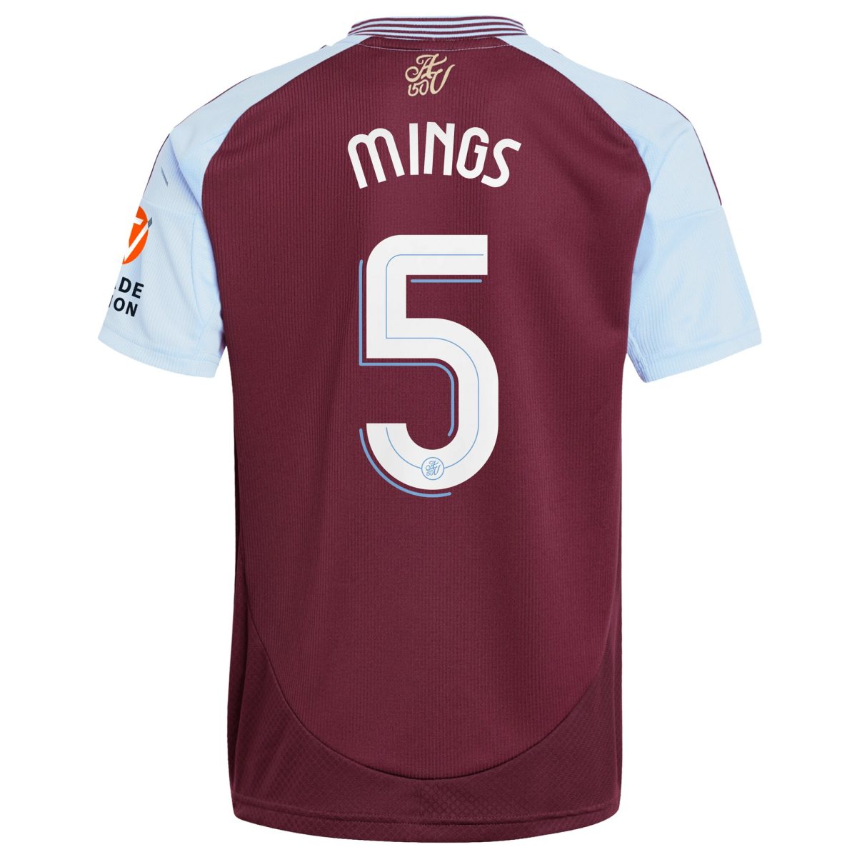 aston villa adidas home shirt 2024-25 with mings 5 cup printing Collection | Aston Villa Shirts and Official Gear