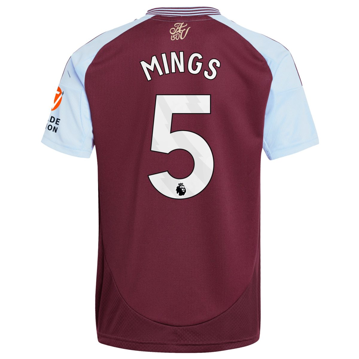 aston villa adidas home shirt 2024-25 with mings 5 printing Collection | Aston Villa Shirts and Official Gear