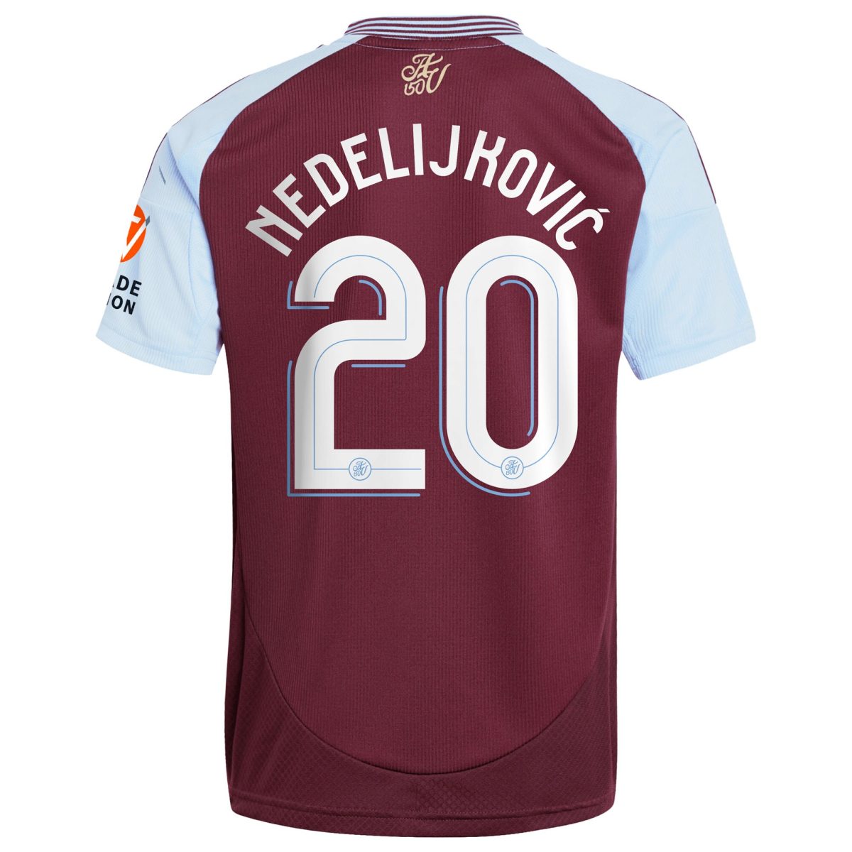 aston villa adidas home shirt 2024-25 with nedeljković 20 cup printing Collection | Aston Villa Shirts and Official Gear