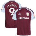 aston villa adidas home shirt 2024-25 with rashford 9 printing Collection | Aston Villa Shirts and Official Gear