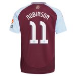 aston villa adidas home shirt 2024-25 with robinson 11 cup printing Collection | Aston Villa Shirts and Official Gear