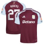 aston villa adidas home shirt 2024-25 with rogers 27 cup printing Collection | Aston Villa Shirts and Official Gear