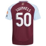 aston villa adidas home shirt 2024-25 with swinkels 50 cup printing Collection | Aston Villa Shirts and Official Gear