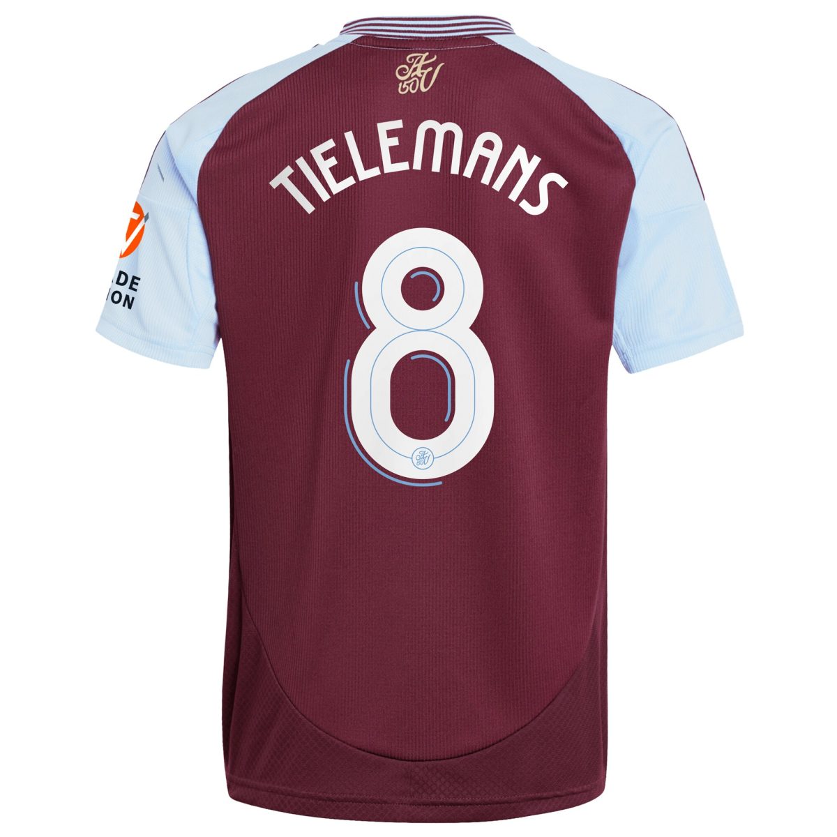 aston villa adidas home shirt 2024-25 with tielemans 8 cup printing Collection | Aston Villa Shirts and Official Gear