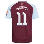 aston villa adidas home shirt 2024-25 with watkins 11 cup printing Collection | Aston Villa Shirts and Official Gear