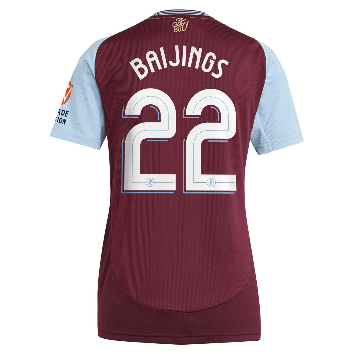 aston villa adidas home shirt 2024-25 – womens with baijings 22 cup printing Collection | Aston Villa Shirts and Official Gear