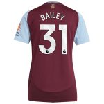 aston villa adidas home shirt 2024-25 – womens with bailey 31 printing Collection | Aston Villa Shirts and Official Gear