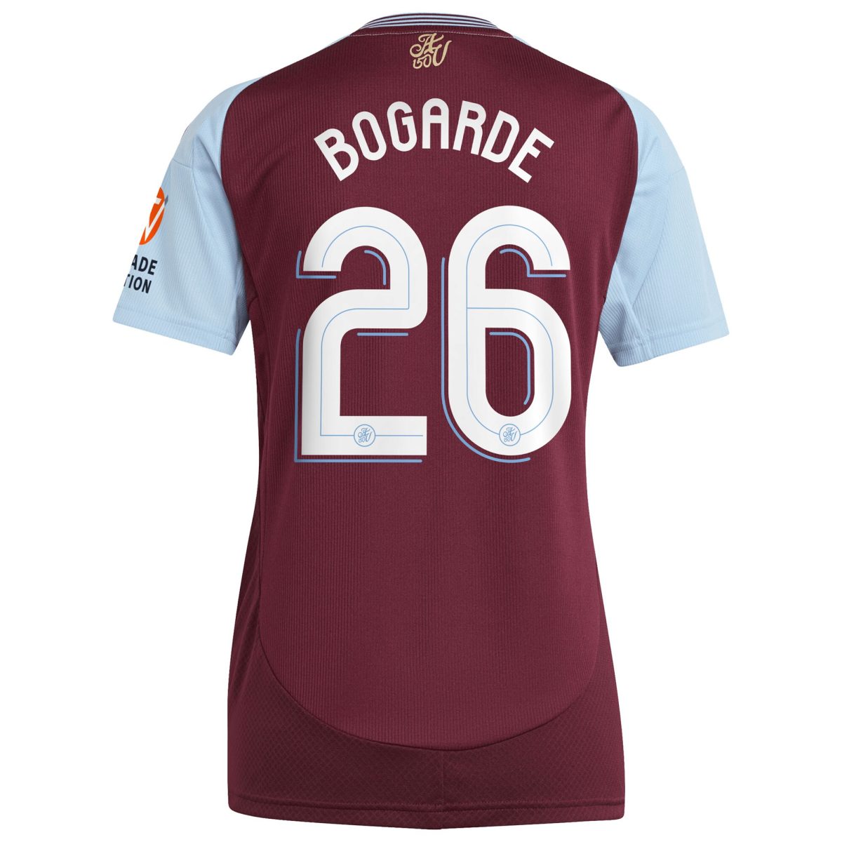aston villa adidas home shirt 2024-25 – womens with bogarde 26 cup printing Collection | Aston Villa Shirts and Official Gear