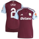 aston villa adidas home shirt 2024-25 – womens with cash 2 cup printing Collection | Aston Villa Shirts and Official Gear
