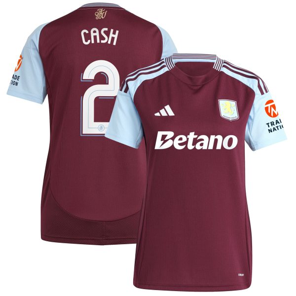 aston villa adidas home shirt 2024-25 – womens with cash 2 cup printing Collection | Aston Villa Shirts and Official Gear