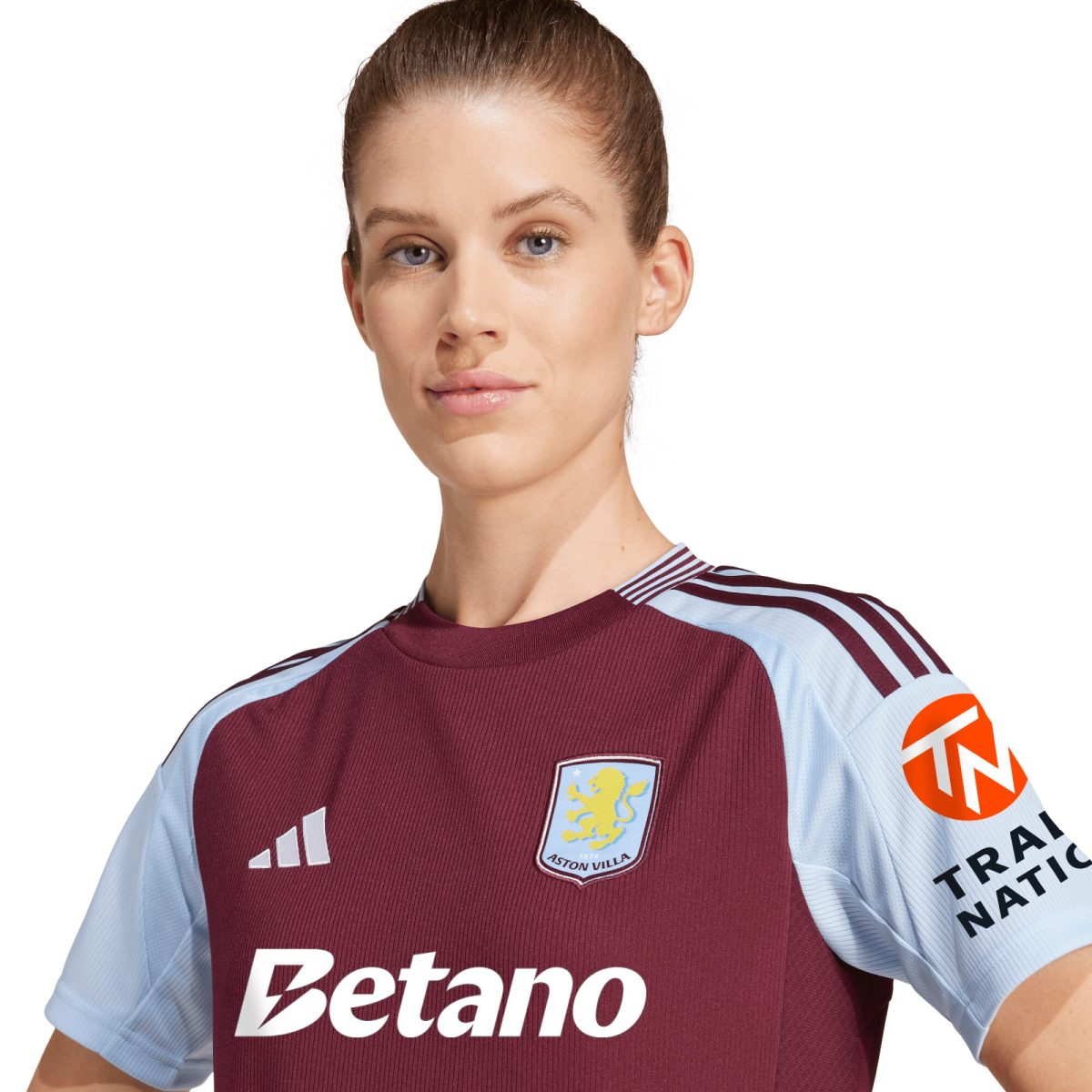 aston villa adidas home shirt 2024-25 – womens with custom printing Collection | Aston Villa Shirts and Official Gear