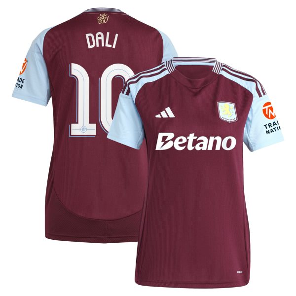 aston villa adidas home shirt 2024-25 – womens with dali 10 cup printing Collection | Aston Villa Shirts and Official Gear