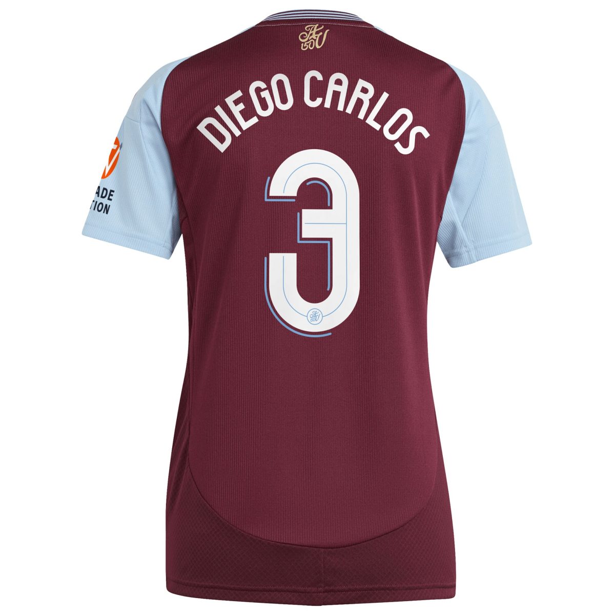 aston villa adidas home shirt 2024-25 – womens with diego carlos 3 cup printing Collection | Aston Villa Shirts and Official Gear