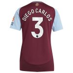 aston villa adidas home shirt 2024-25 – womens with diego carlos 3 printing Collection | Aston Villa Shirts and Official Gear