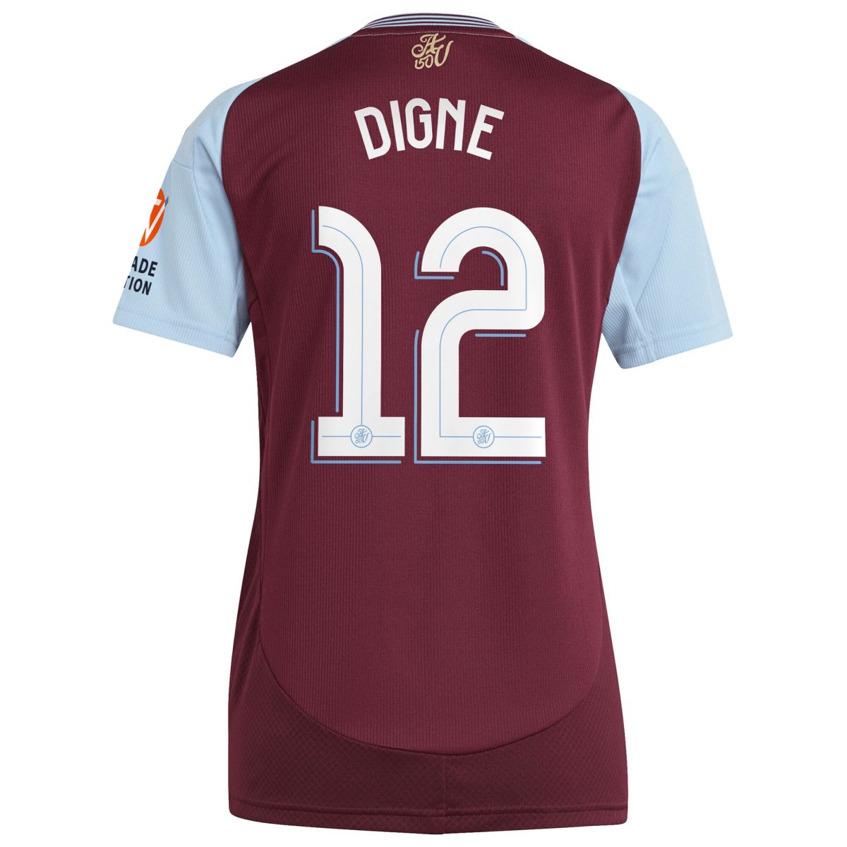 aston villa adidas home shirt 2024-25 – womens with digne 12 cup printing Collection | Aston Villa Shirts and Official Gear