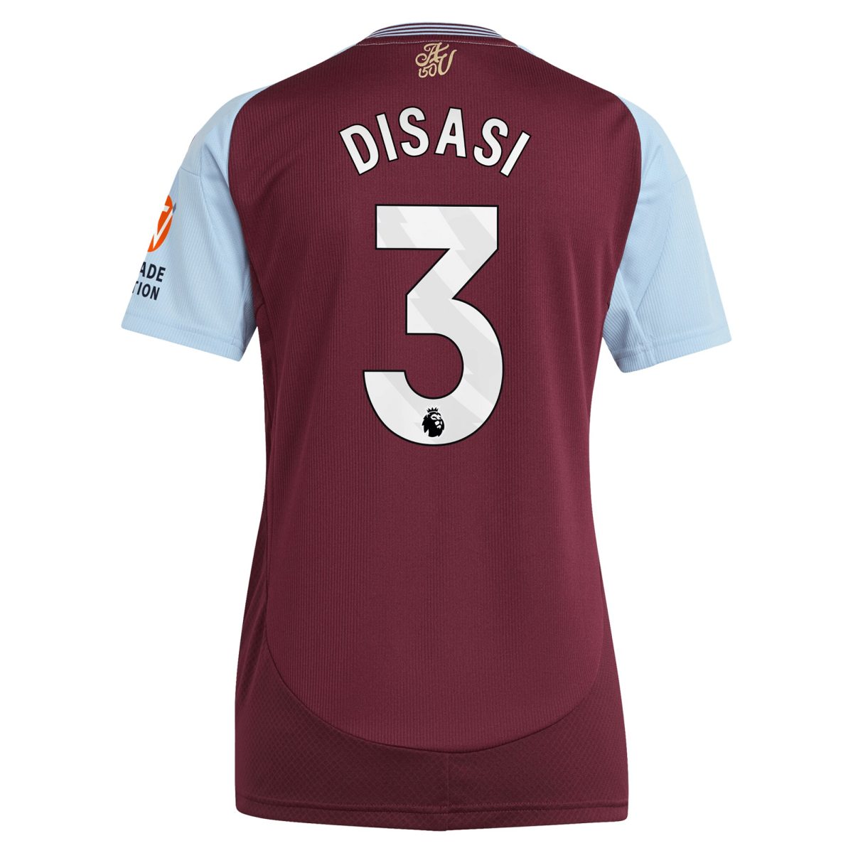 aston villa adidas home shirt 2024-25 – womens with disasi 3 printing Collection | Aston Villa Shirts and Official Gear