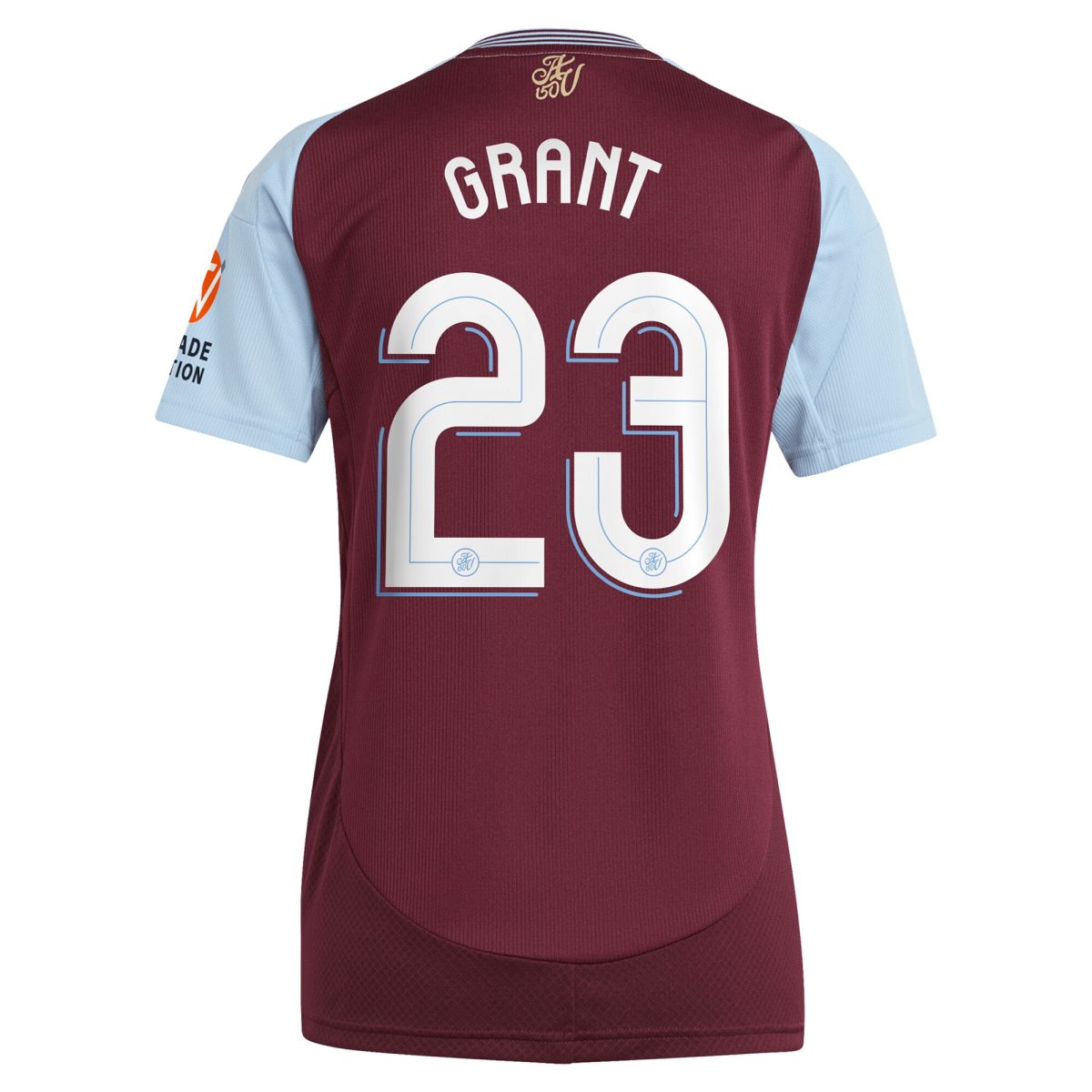 aston villa adidas home shirt 2024-25 – womens with grant 23 cup printing Collection | Aston Villa Shirts and Official Gear