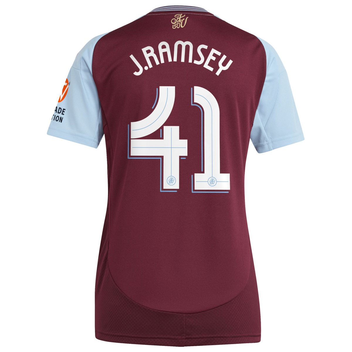 aston villa adidas home shirt 2024-25 – womens with j. ramsey 41 cup printing Collection | Aston Villa Shirts and Official Gear