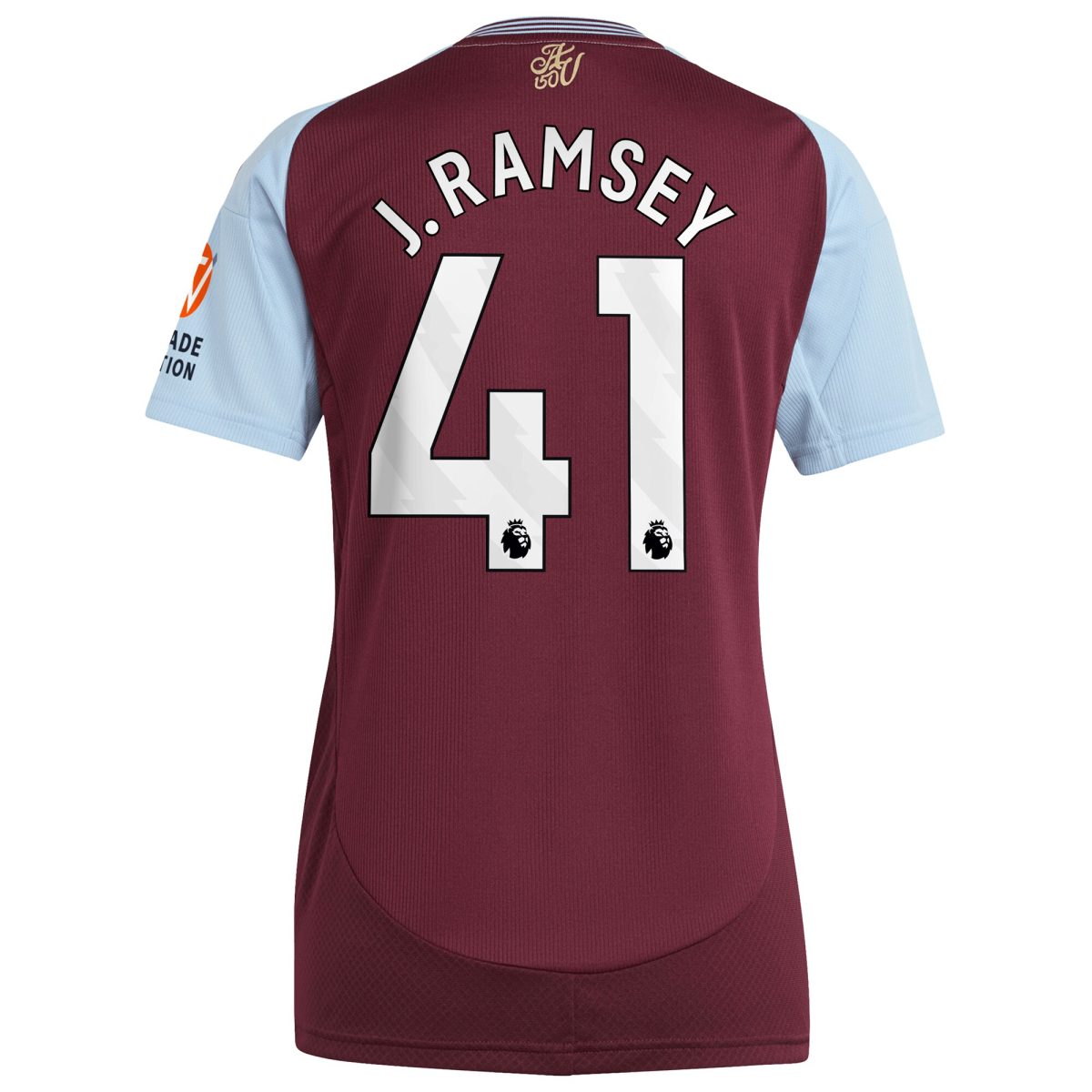 aston villa adidas home shirt 2024-25 – womens with j. ramsey 41 printing Collection | Aston Villa Shirts and Official Gear