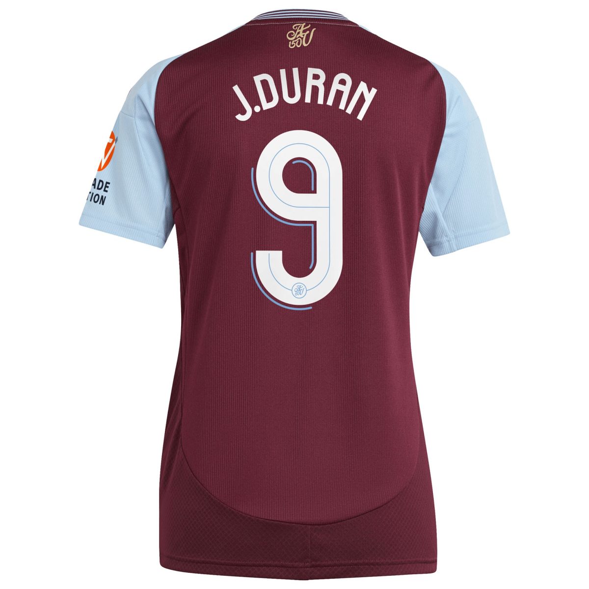 aston villa adidas home shirt 2024-25 – womens with j.duran 9 cup printing Collection | Aston Villa Shirts and Official Gear