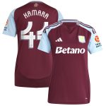 aston villa adidas home shirt 2024-25 – womens with kamara 44 cup printing Collection | Aston Villa Shirts and Official Gear