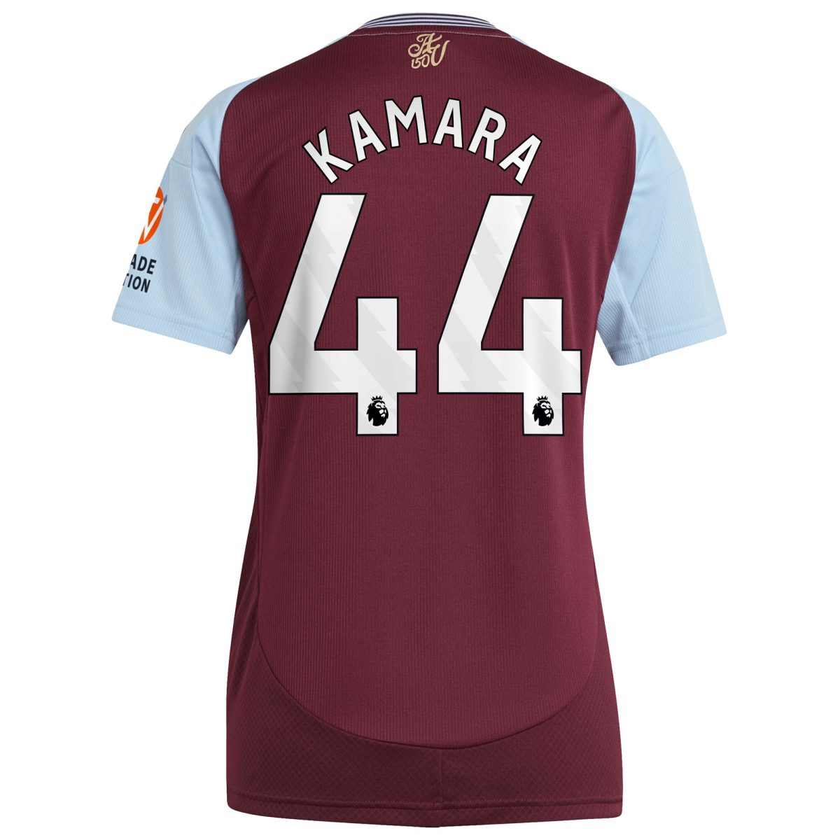 aston villa adidas home shirt 2024-25 – womens with kamara 44 printing Collection | Aston Villa Shirts and Official Gear