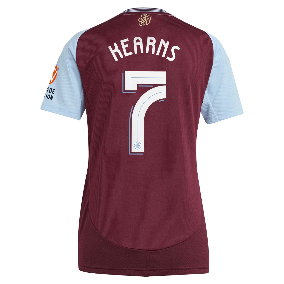 aston villa adidas home shirt 2024-25 – womens with kearns 7 cup printing Collection | Aston Villa Shirts and Official Gear