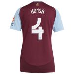 aston villa adidas home shirt 2024-25 – womens with konsa 4 cup printing Collection | Aston Villa Shirts and Official Gear