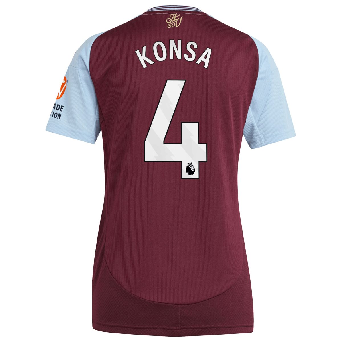 aston villa adidas home shirt 2024-25 – womens with konsa 4 printing Collection | Aston Villa Shirts and Official Gear