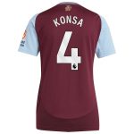 aston villa adidas home shirt 2024-25 – womens with konsa 4 printing Collection | Aston Villa Shirts and Official Gear
