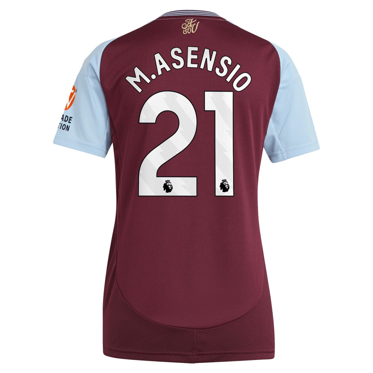 aston villa adidas home shirt 2024-25 – womens with m.asensio 21 printing Collection | Aston Villa Shirts and Official Gear