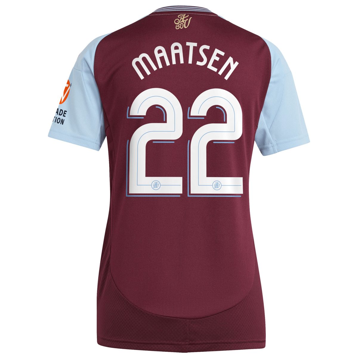 aston villa adidas home shirt 2024-25 – womens with maatsen 22 cup printing Collection | Aston Villa Shirts and Official Gear