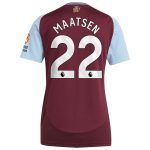 aston villa adidas home shirt 2024-25 – womens with maatsen 22 printing Collection | Aston Villa Shirts and Official Gear