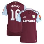 aston villa adidas home shirt 2024-25 – womens with maritz 16 cup printing Collection | Aston Villa Shirts and Official Gear
