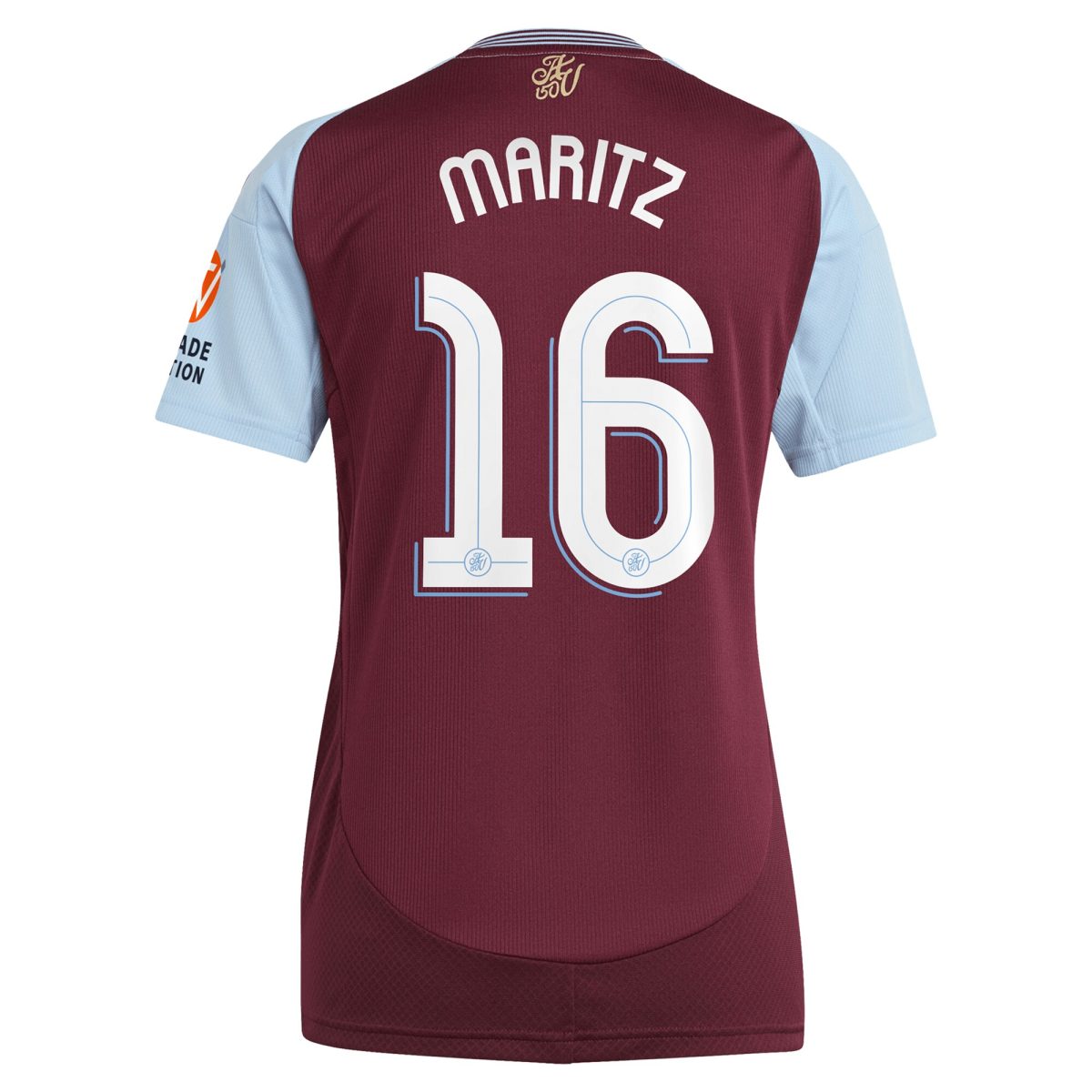 aston villa adidas home shirt 2024-25 – womens with maritz 16 cup printing Collection | Aston Villa Shirts and Official Gear