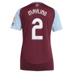 aston villa adidas home shirt 2024-25 – womens with mayling 2 cup printing Collection | Aston Villa Shirts and Official Gear